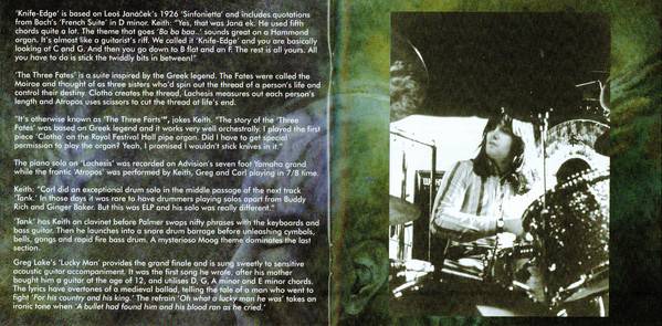 Emerson, Lake and Palmer Emerson, Lake and Palmer deluxe edition : Booklet 4